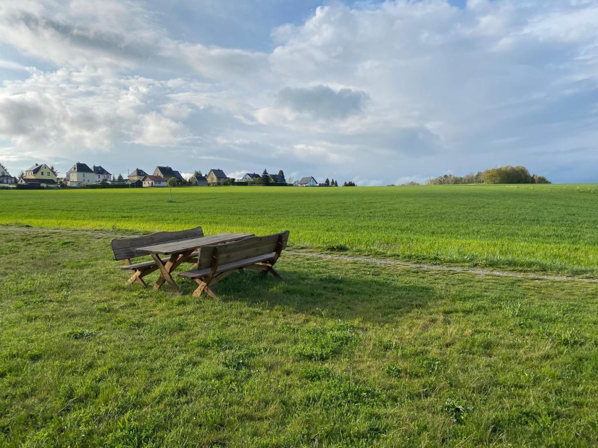 Ferienwohnungen Am Feldrain - Gornau Im Erzgebirge Zschopau エクステリア 写真